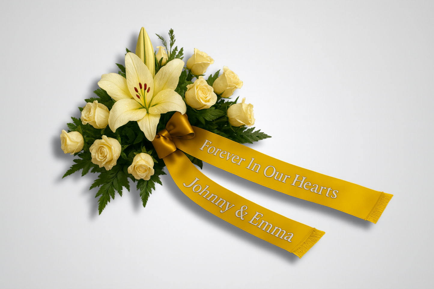Nastro bouquet con stampa