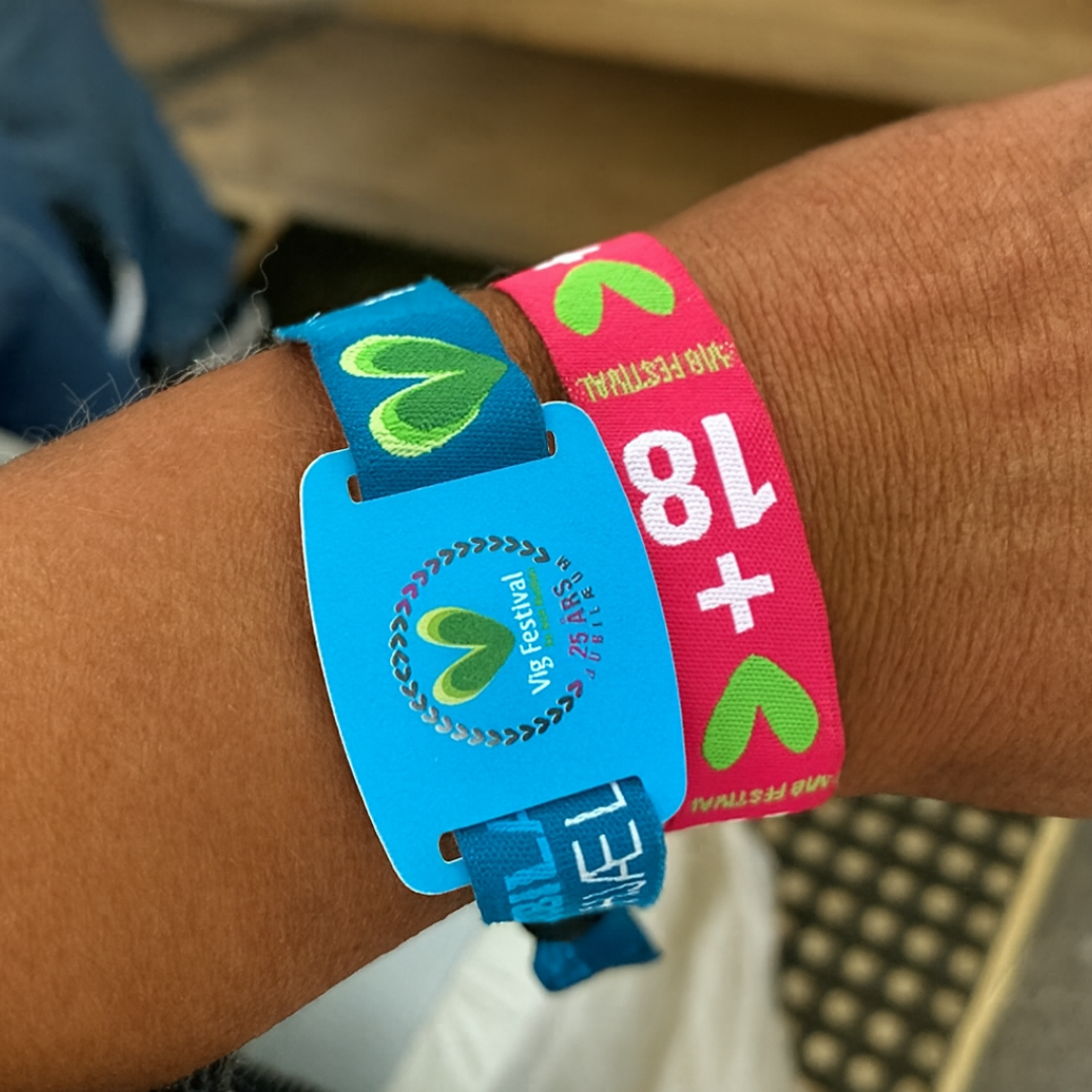 Braccialetti in tessuto personalizzati