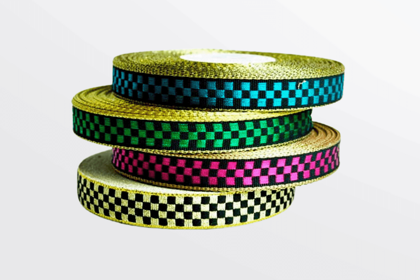 Ribbon Metallic Chess Ribbon JM Band®