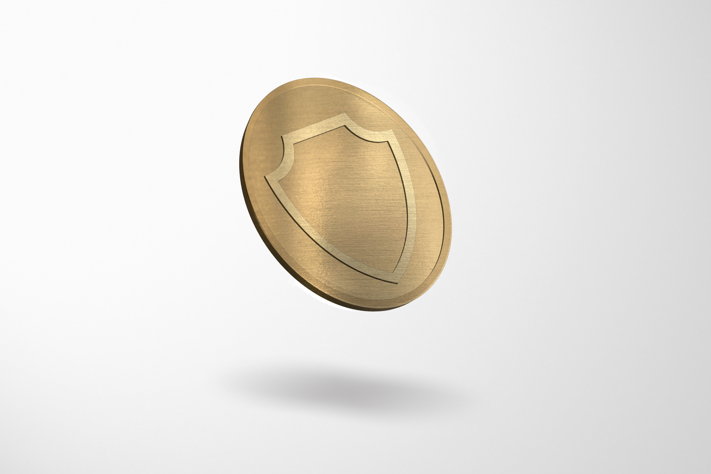 A photo of Embossed Metal Tokens in Stock from JM Band®. Purchase Tokens in size 25 mm here.