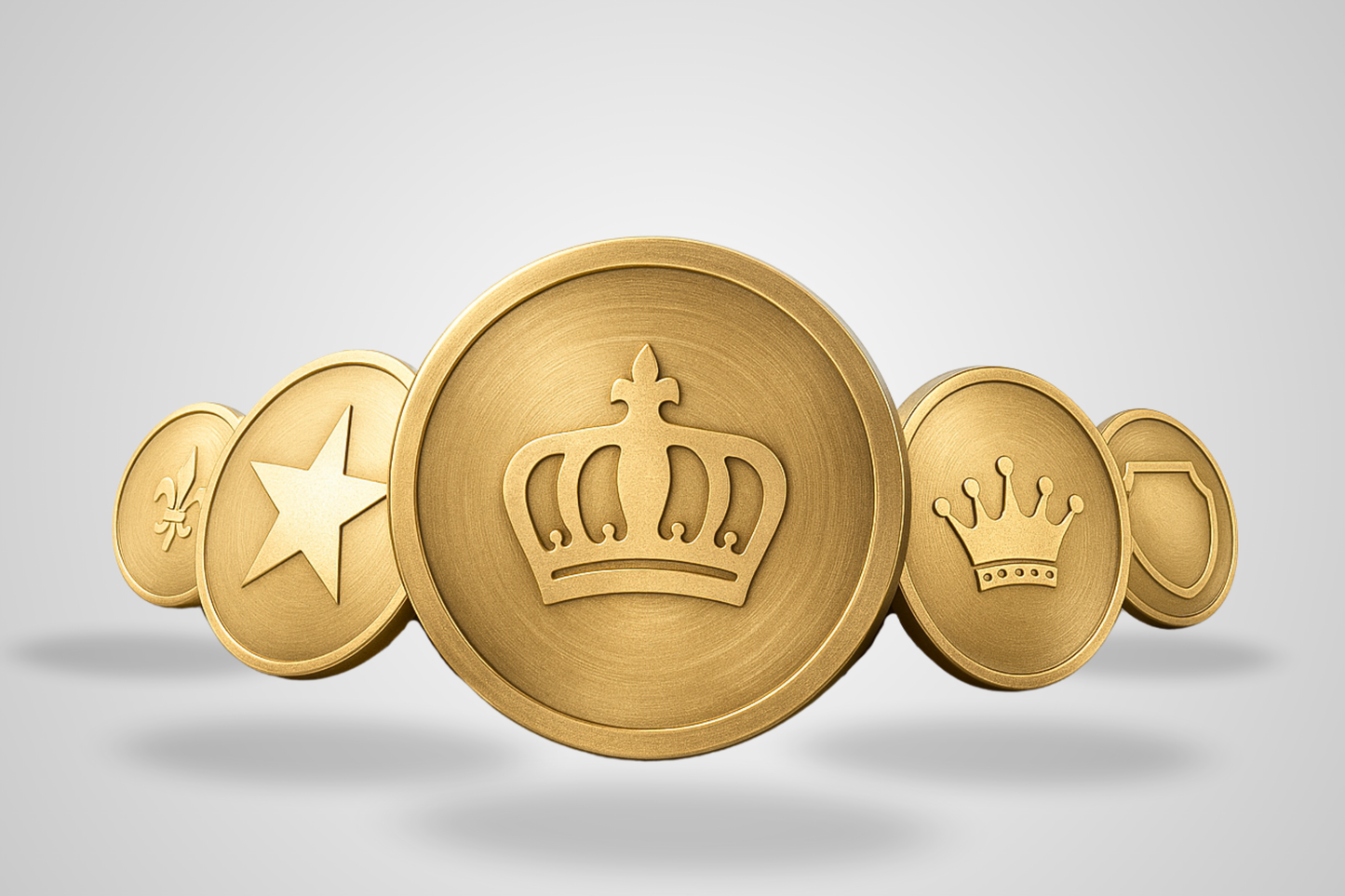 Brass coins fast delivery