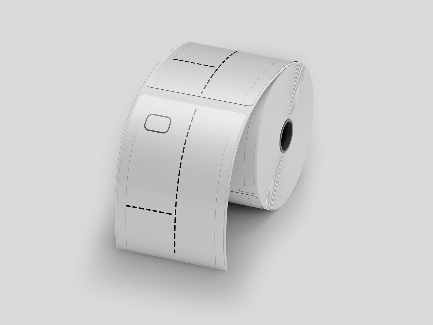 3-Part Thermal Cloakroom Tickets in Roll Tickets JM Band EU 1 White