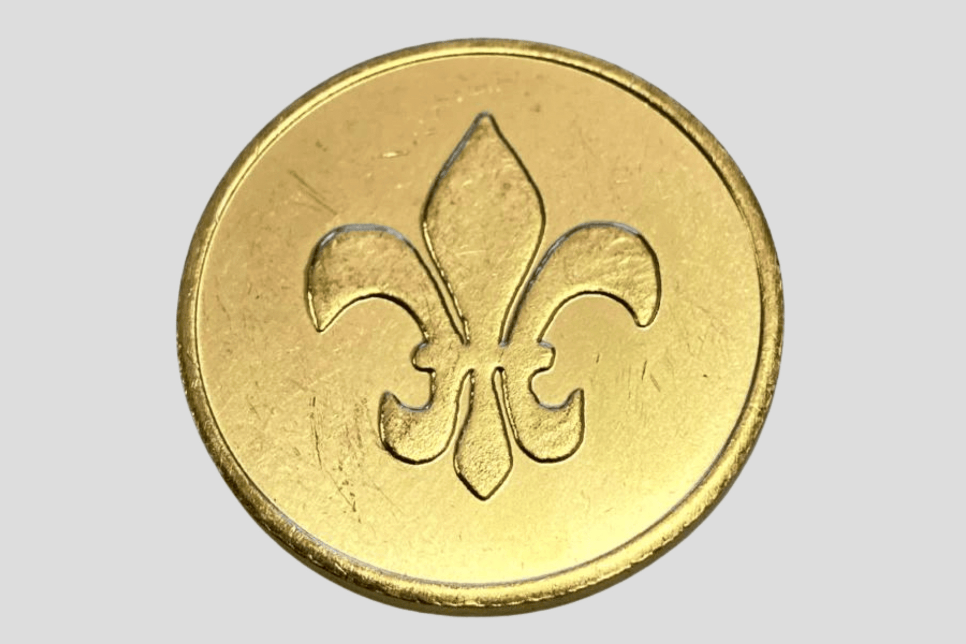 Embossed Metal Tokens in Stock Tokens JM Band® 1 24 mm