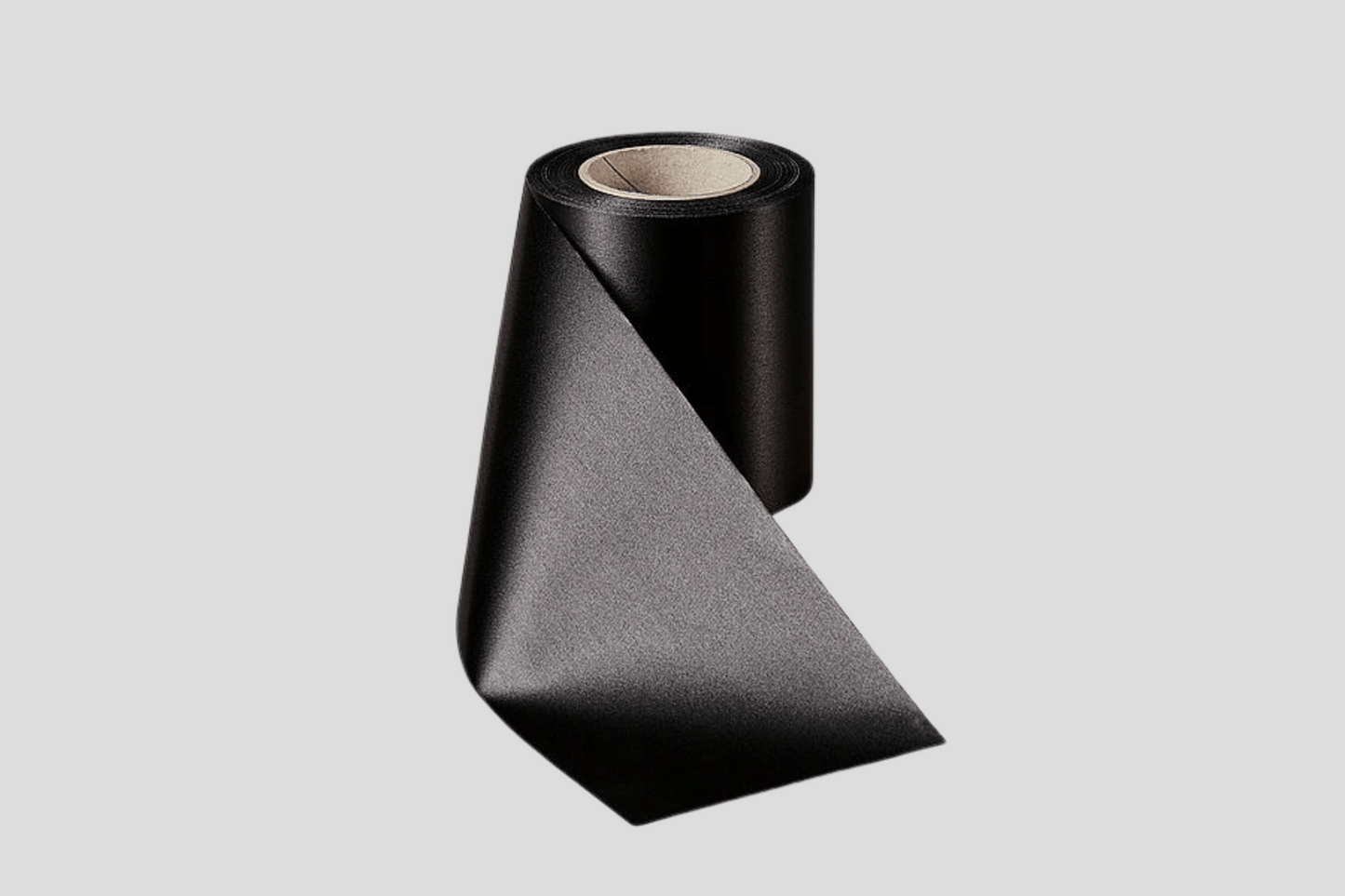Braccialetto super satinato nero di JM Band®.