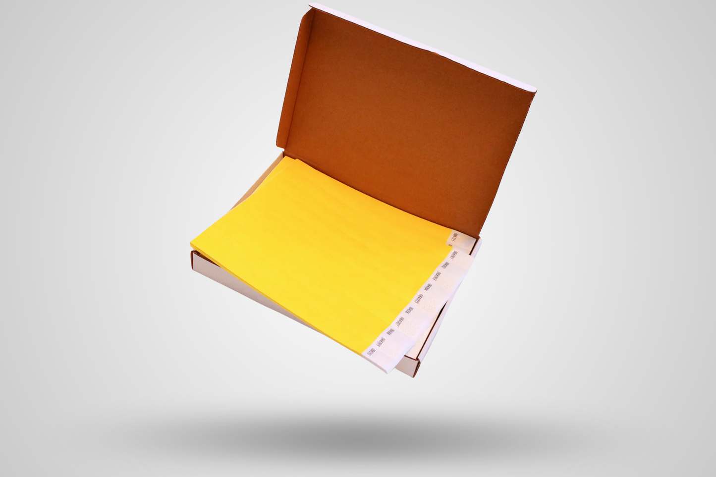 Box di braccialetti di carta da 1000 - stock semplice