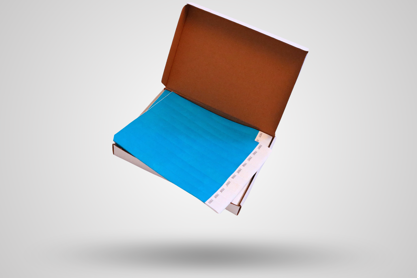 Box di braccialetti di carta da 1000 - stock semplice