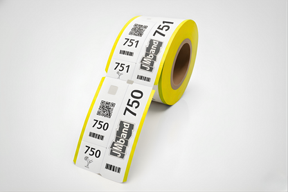 Biglietti di guardarora in 3 parti con stampa