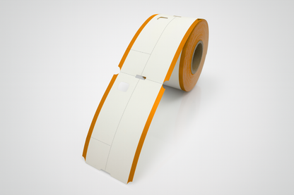 Biglietti Guardaroba termica in 3 parti in rotolo