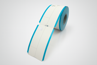 Biglietti Guardaroba termica in 3 parti in rotolo