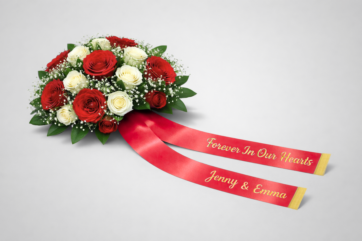 Nastro bouquet con stampa