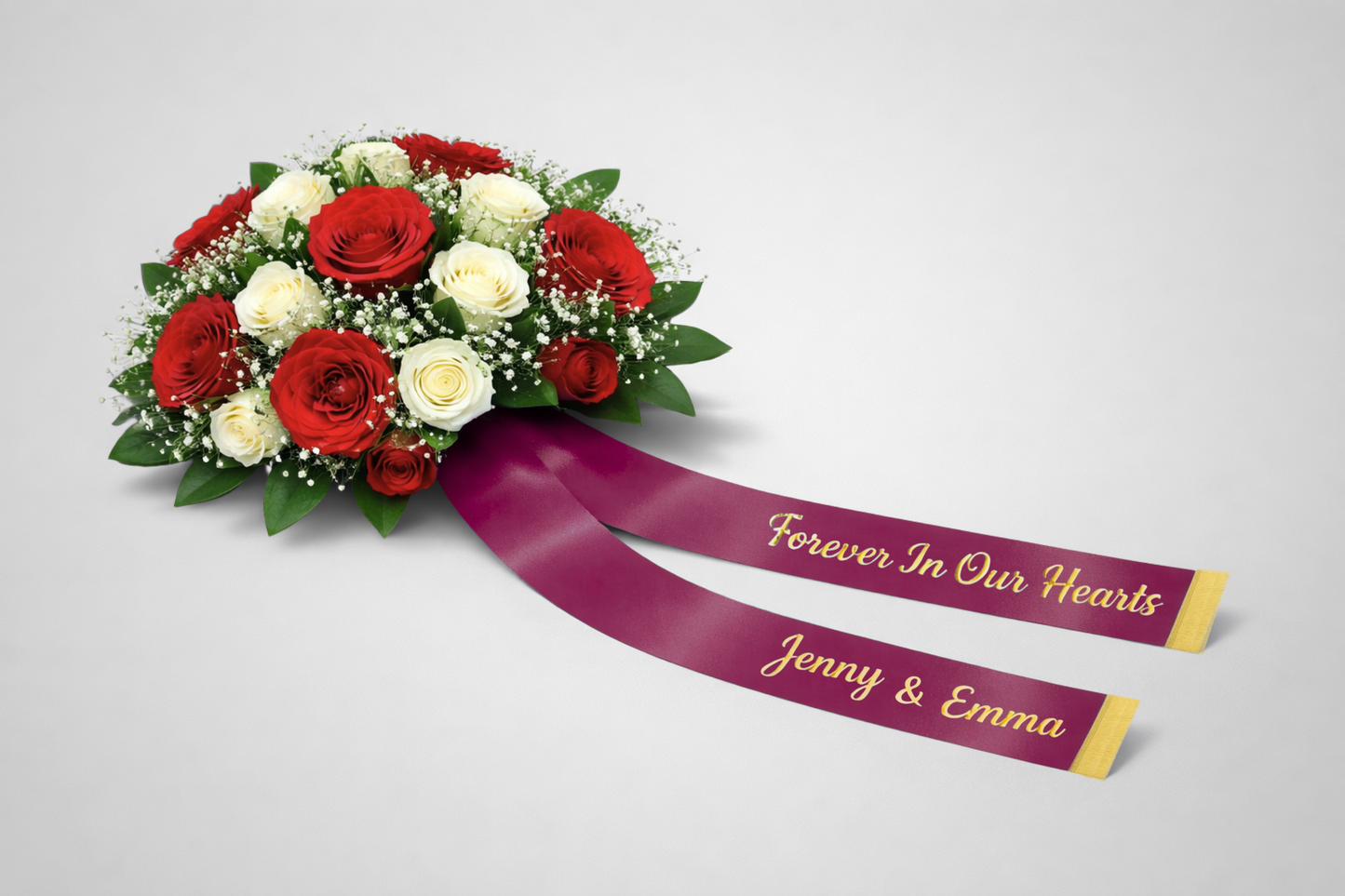 Nastro bouquet con stampa