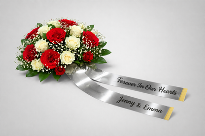 Nastro bouquet con stampa