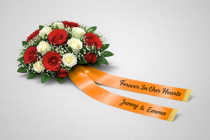 Nastro bouquet con stampa