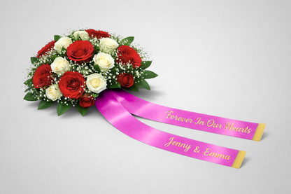 Nastro bouquet con stampa