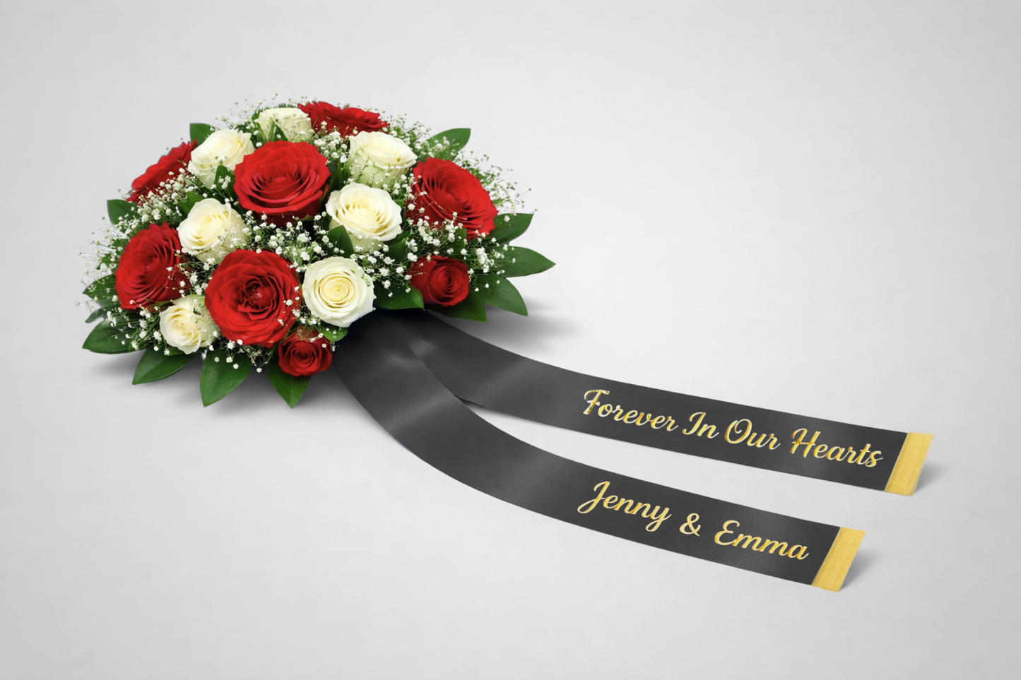 Nastro bouquet con stampa