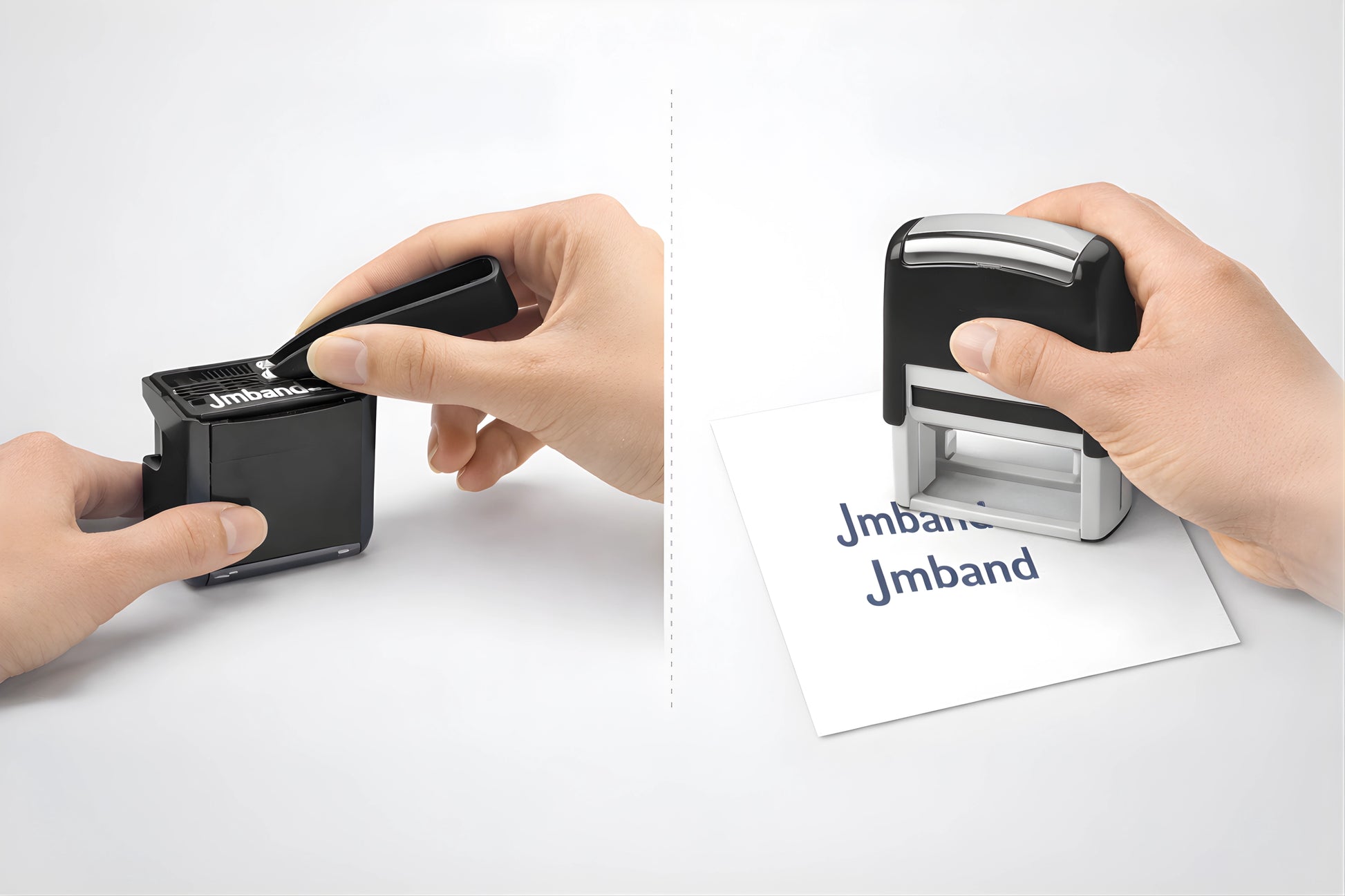 Timbro 6 righe personalizzato autoinchiostrante Timbro 6 righe personalizzato autoinchiostrante