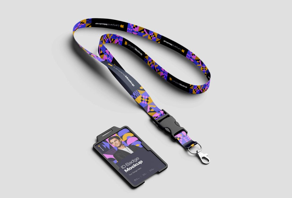 Lanyards with Print and Lobster Lock Lanyards JM Band UK