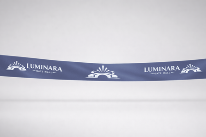 Taglio nastro inaugurazione - raso stampato