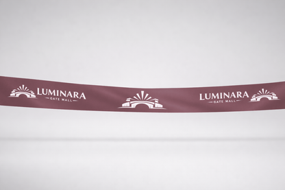 Taglio nastro inaugurazione - raso stampato