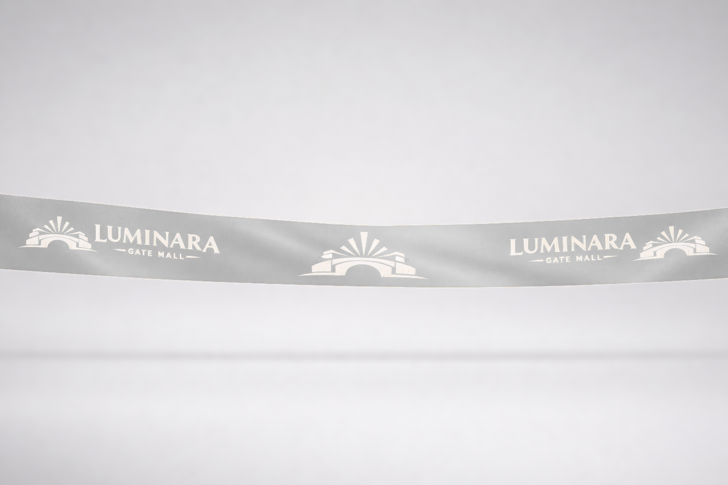 Taglio nastro inaugurazione - raso stampato