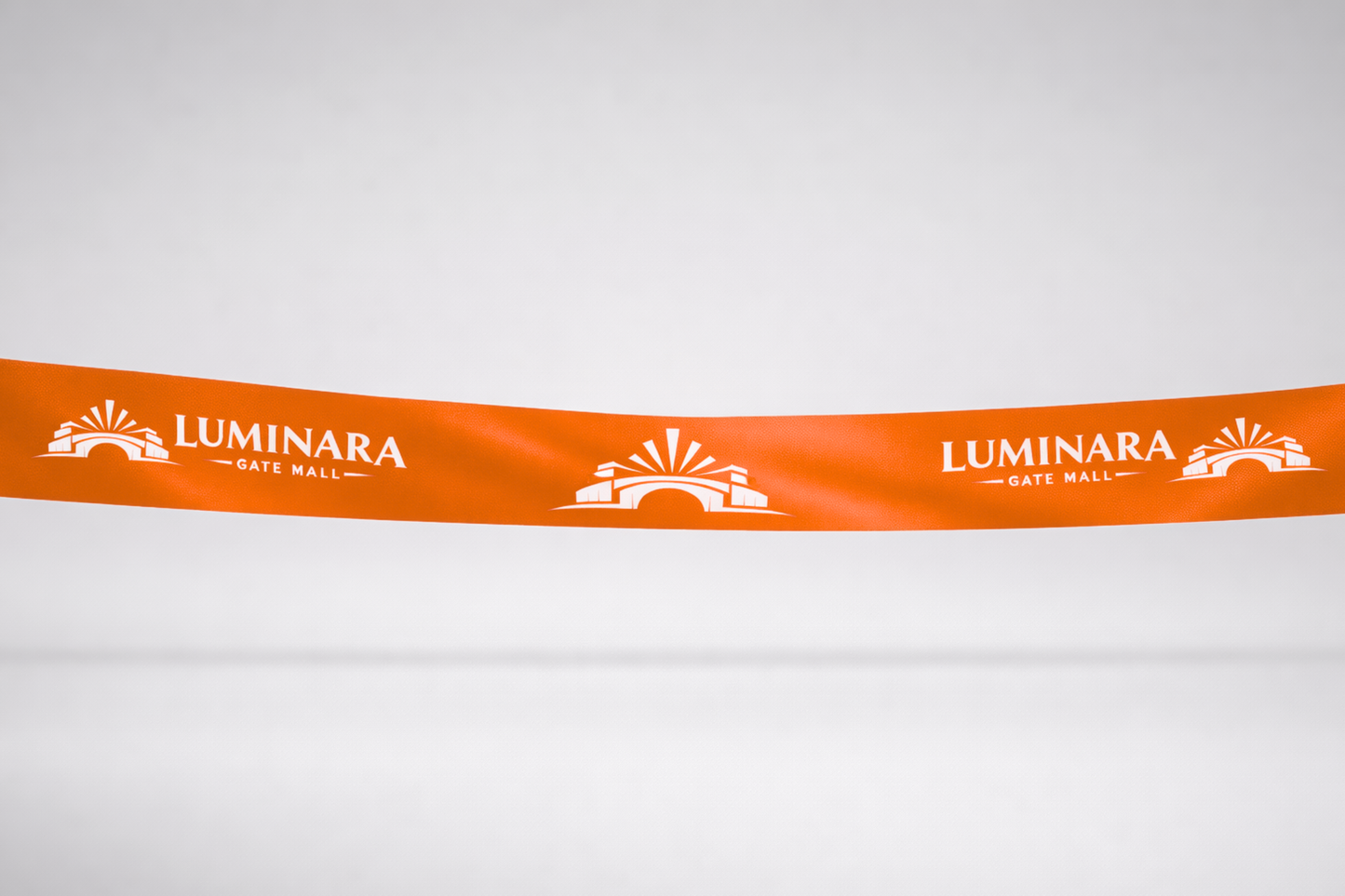 Taglio nastro inaugurazione - raso stampato