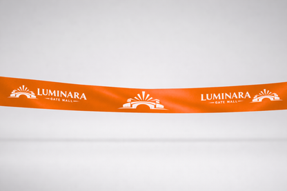 Taglio nastro inaugurazione - raso stampato