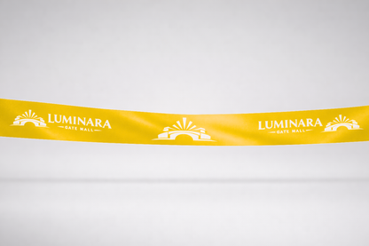 Taglio nastro inaugurazione - raso stampato