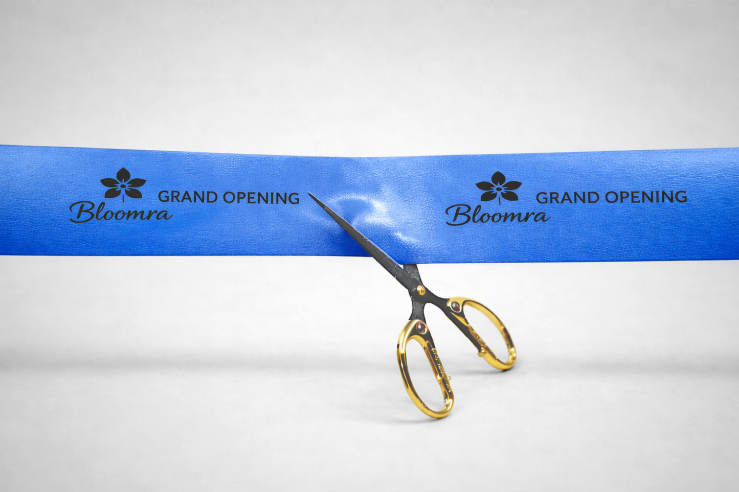 Nastro di inaugurazione con stampa