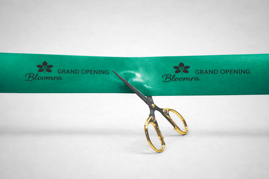 Nastro di inaugurazione con stampa