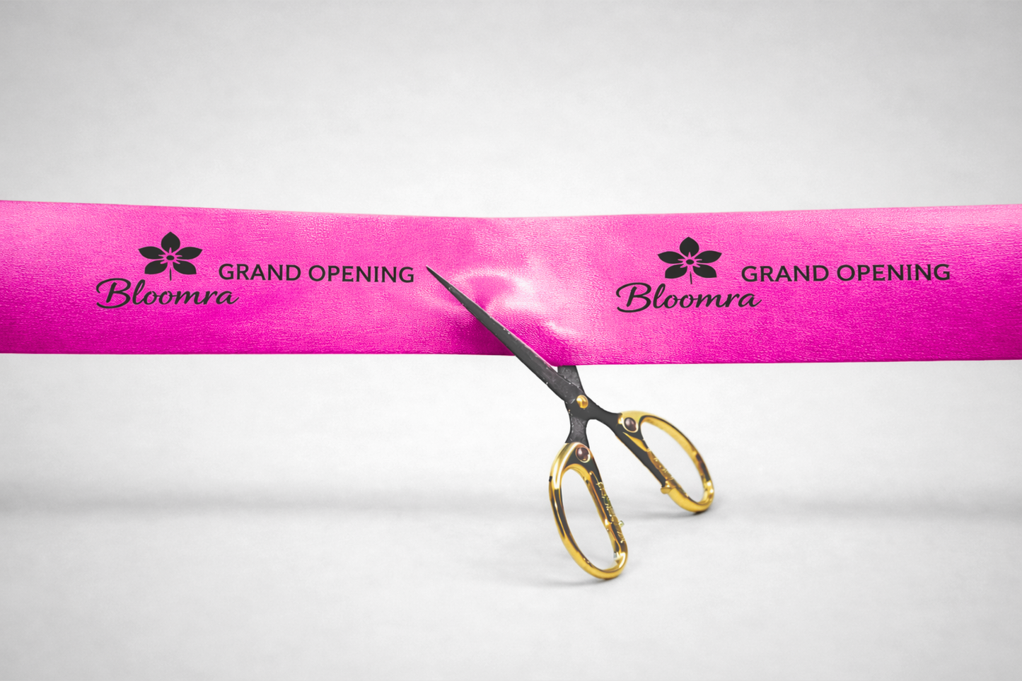 Nastro di inaugurazione con stampa