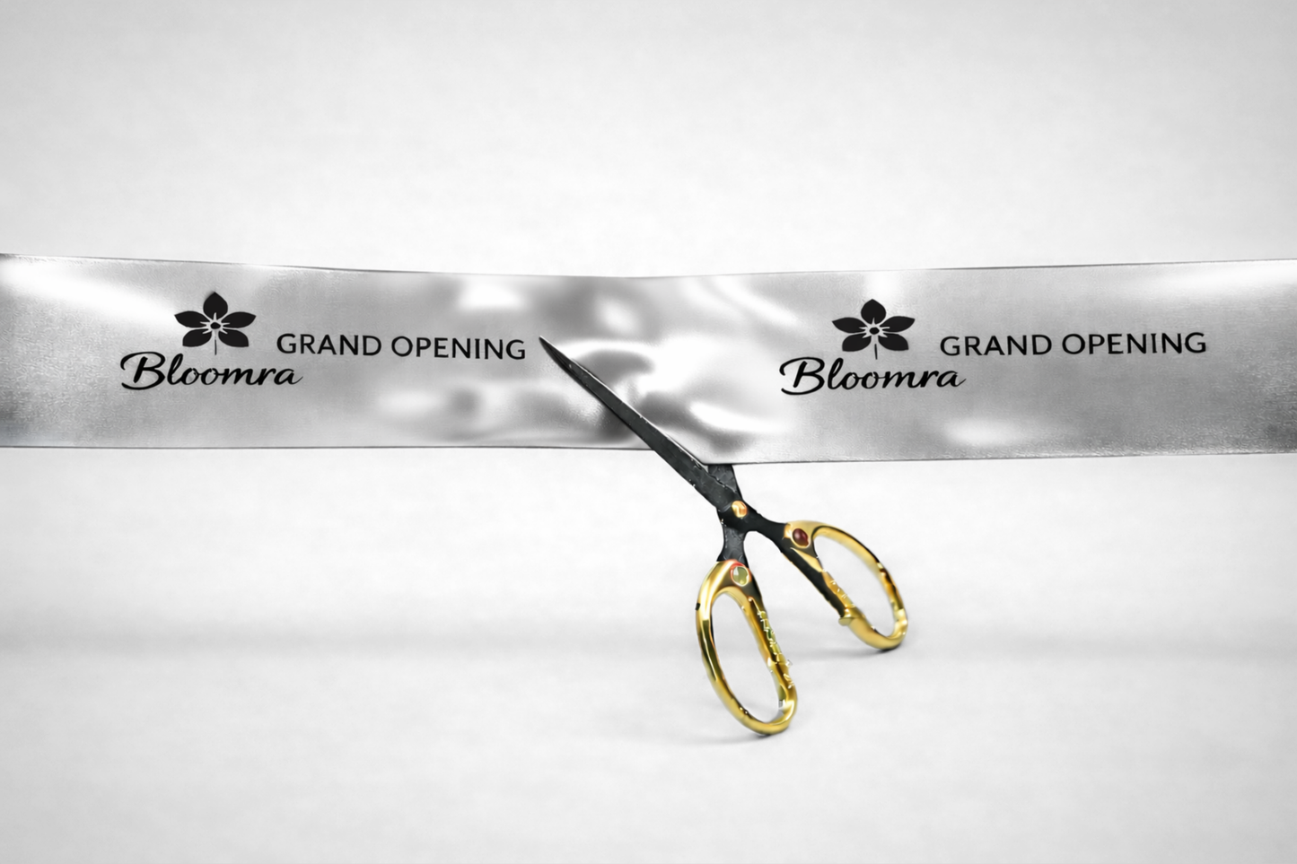 Nastro di inaugurazione con stampa