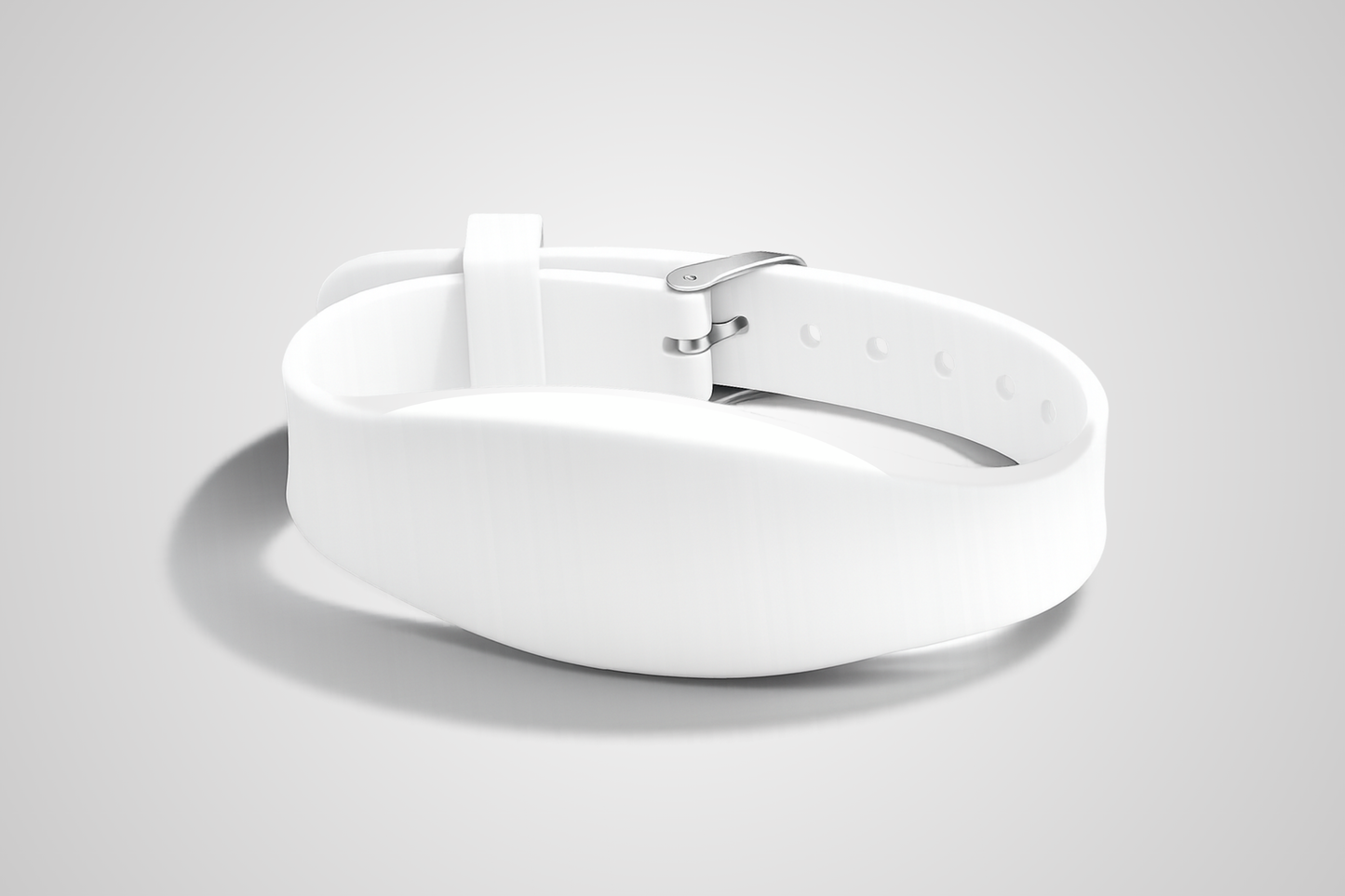 Braccialetto in silicone NFC white label modello JM11 di JM Band®.