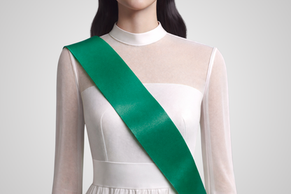 Fascia verde senza stampe di JM Band®.