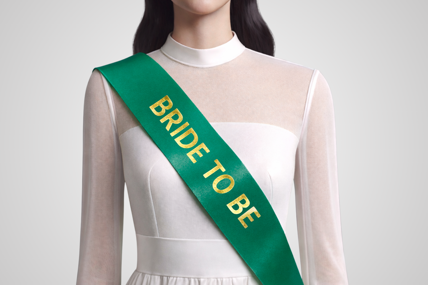 Fascia verde con stampa personalizzata, crea la tua con JM Band®.