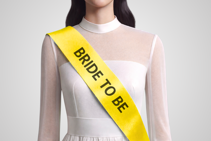 Nastro giallo personalizzato con stampa di JM Band®.