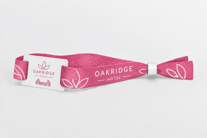 Braccialetti RFID in cotone con stampa