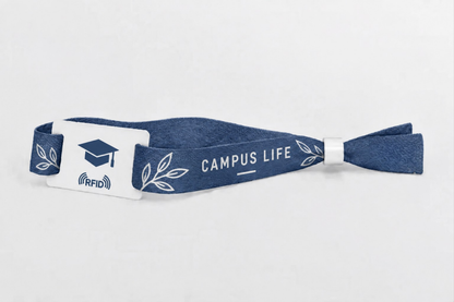 Braccialetti RFID in cotone con stampa