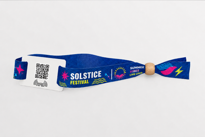 Braccialetti in tessuto RFID con stampa