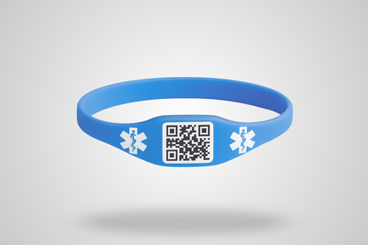 Braccialetti in silicone con codice QR