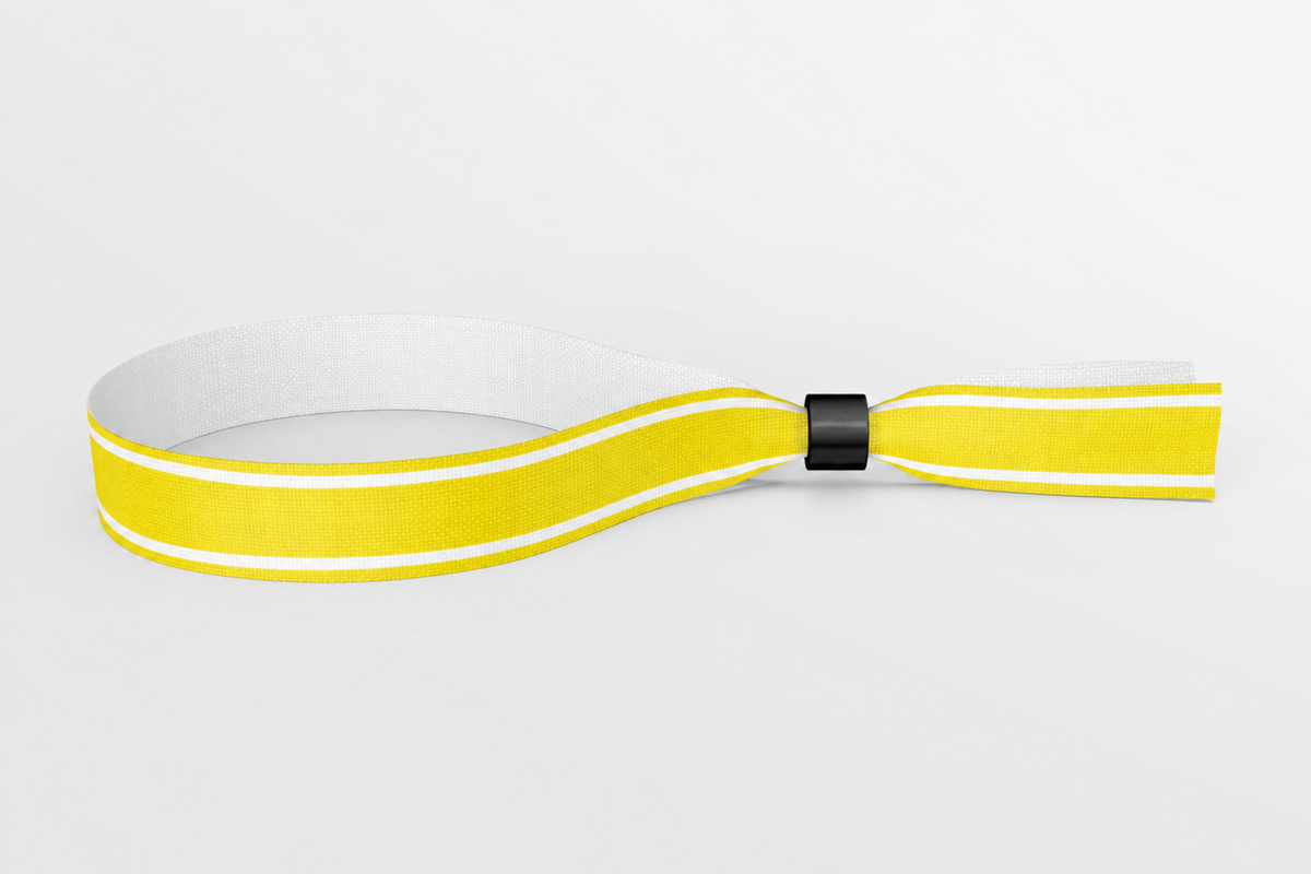 Braccialetti in tessuto in stock