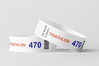 Bib Number Wristbands Paper wristbands JM Band EU   